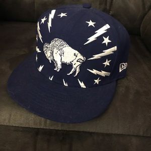 Buffalo NY flag fitted